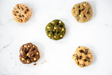 Assortment of Chunky Cookies