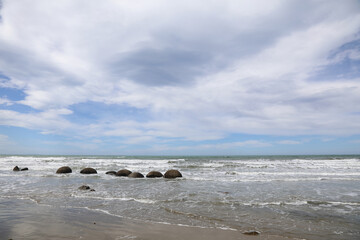 Fototapeta premium Moeraki Boulders / Moeraki Boulders /