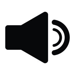 sound on icon design vector