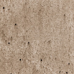 Beige Exposed Concrete Wall With Screw Holes