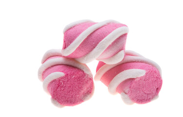 marshmallows isolated