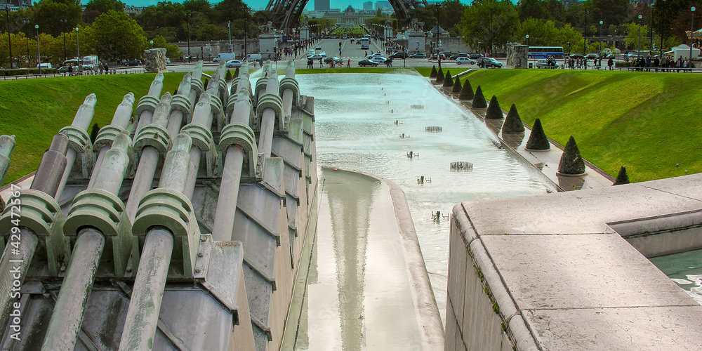 Wall mural Architecture of Paris, France