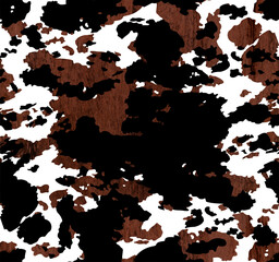 Seamless cow pattern