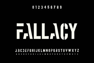 alphabet vintage font, typeface design, red background