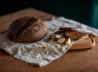 Homemade bread. Food for health