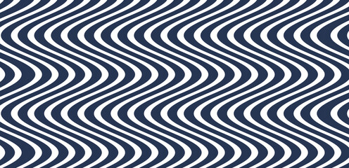 Fototapeta na wymiar wave dark blue and white pattern