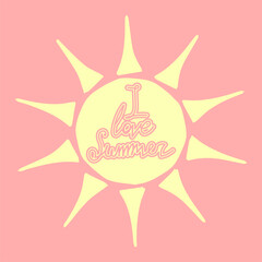 Handwritten lettering text 