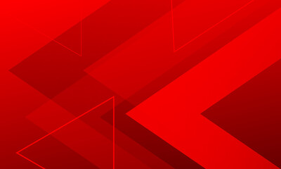 Red abstract background. Dynamic shapes composition. Cool background design for posters. Vector illustration