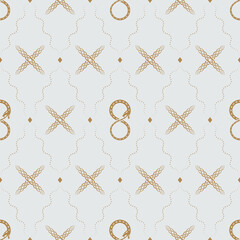 Seamless pattern of ancient Scandinavian