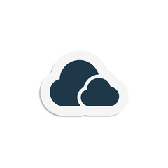 Clouds - Sticker