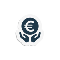 Save Money Euro - Sticker