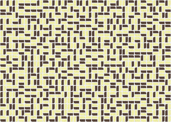 Fototapeta premium Abstract Geometric Pattern generative computational art illustration