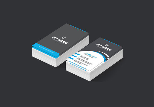 Corporate Clean Business Card Layout