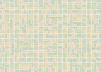 Fototapeta premium Abstract Geometric Pattern generative computational art illustration