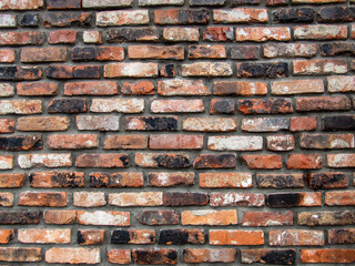 Texture old brick wall