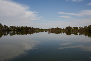 Lake Butmiya is a place of extraordinary beauty in the northern Golan in Israel