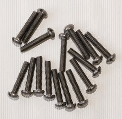 DIN 7985,round head non-galvanized screws with full thread