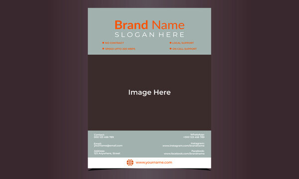 Corporate Business Flyer Design Template