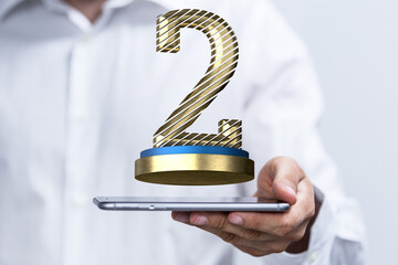 Obraz premium 2nd award prize in 3d