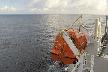 life boat of a ship
