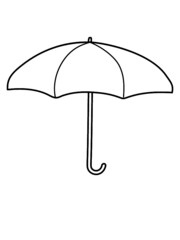 Design Roter Regenschirm 