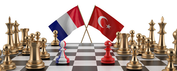 France and Turkey are strategic moves