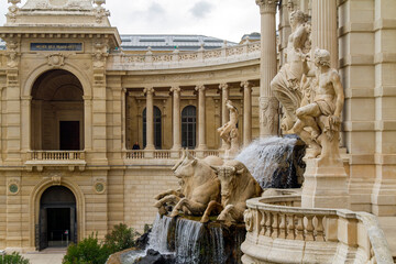 Fuente de LongChamp en la ciudad de Marsella en el pais de Francia
