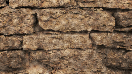 sepia stone wall background surface backdrop