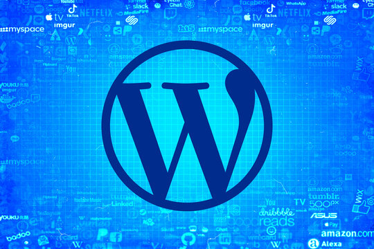 Wordpress; Wordpress Concept Background : Istanbul, Turkey
