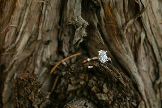 Stylish, Vintage Diamond Engagement Ring