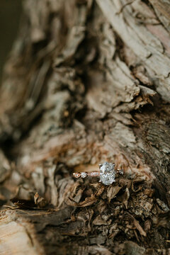 Stylish, Vintage Diamond Engagement Ring