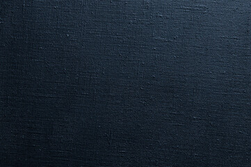 dark creative background: black primed linen canvas, uneven lighting, color toning