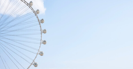 Ferris wheel in the sky