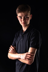 jeune beau garçon ado