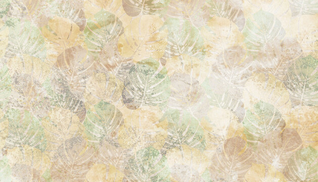 Digital tiles design. 3D render Colorful ceramic wall tiles decoration. Abstract damask patchwork pattern with geometric and floral ornaments, Vintage tiles intricate details 