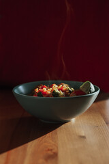 steaming stirfry