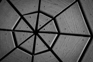 Black And White Background Triangular Pattern Abstract
