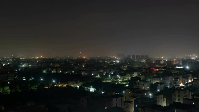 24 Hours Timelapse Of A Chinese Suburb