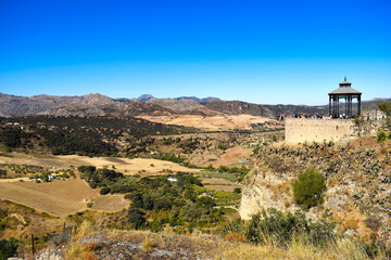 スペインのロンダからの絶景