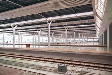 train station in the station