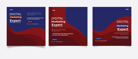 Digital Marketing Expert for social  media Post temple