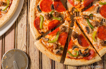 Combination Style Pizza