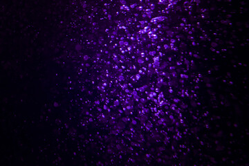 Purple bokeh abstract background