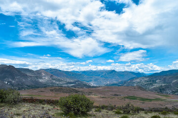 Fototapeta premium landscape with blue sky