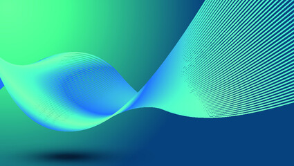 Cyan blue wave light abstract texture texture background