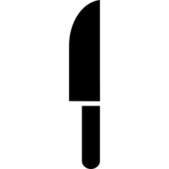 knife icon vector