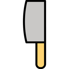 knife icon vector