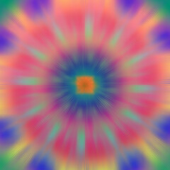 An abstract psychedelic burst background image.