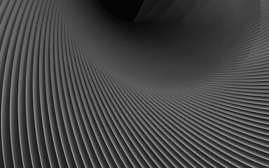 geometric abstract uniform background. 3d render