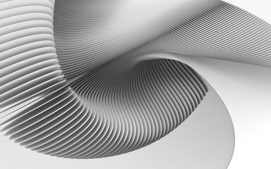 geometric abstract uniform background. 3d render